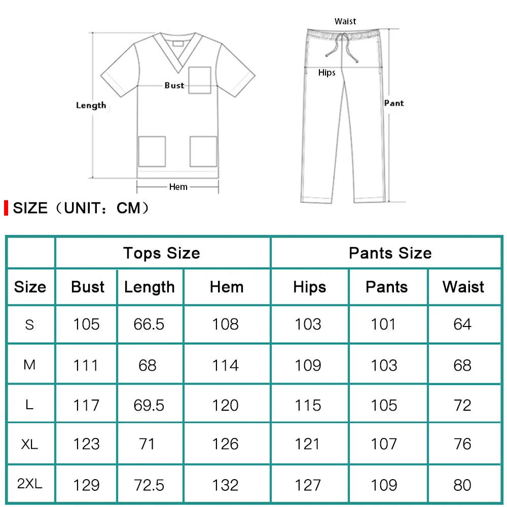 Women's Medical Scrub Set – Nurse & Healthcare Uniform