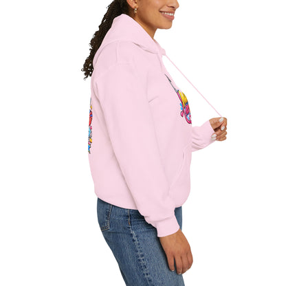 Nurse for Life Hoodie — Cute Colorful Nurse Story Graphic Pullover