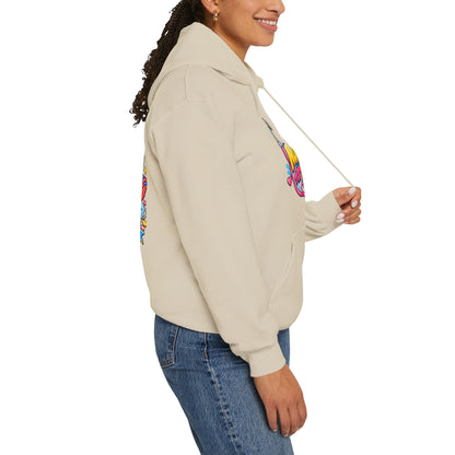 Nurse for Life Hoodie — Cute Colorful Nurse Story Graphic Pullover