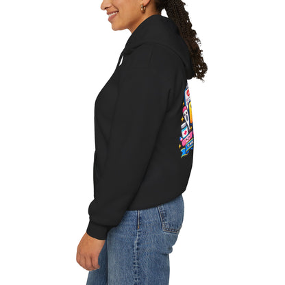 Nurse for Life Hoodie — Cute Colorful Nurse Story Graphic Pullover