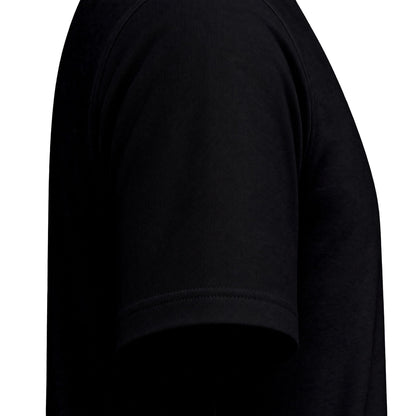 Halloween Sister Graphic V-Neck Tee — Cute Spooky Sisters Pumpkin Bat Design