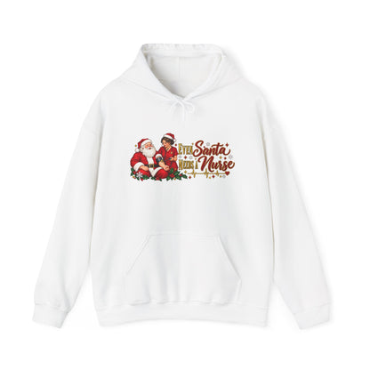 Santa Nurse Hoodie — Cute Christmas Nurse Sweatshirt