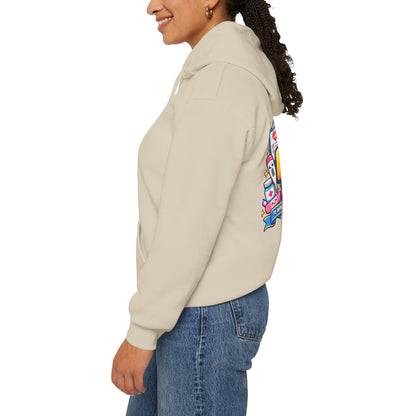 Nurse for Life Hoodie — Cute Colorful Nurse Story Graphic Pullover