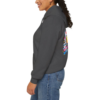 Nurse for Life Hoodie — Cute Colorful Nurse Story Graphic Pullover