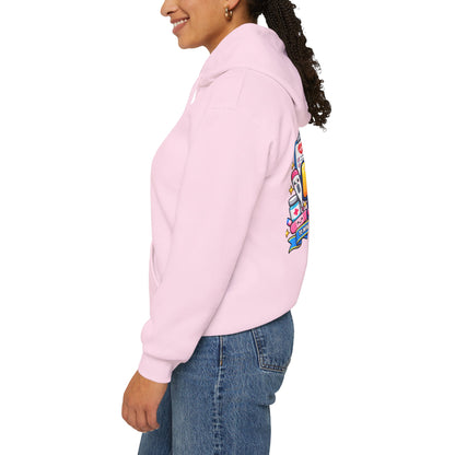 Nurse for Life Hoodie — Cute Colorful Nurse Story Graphic Pullover