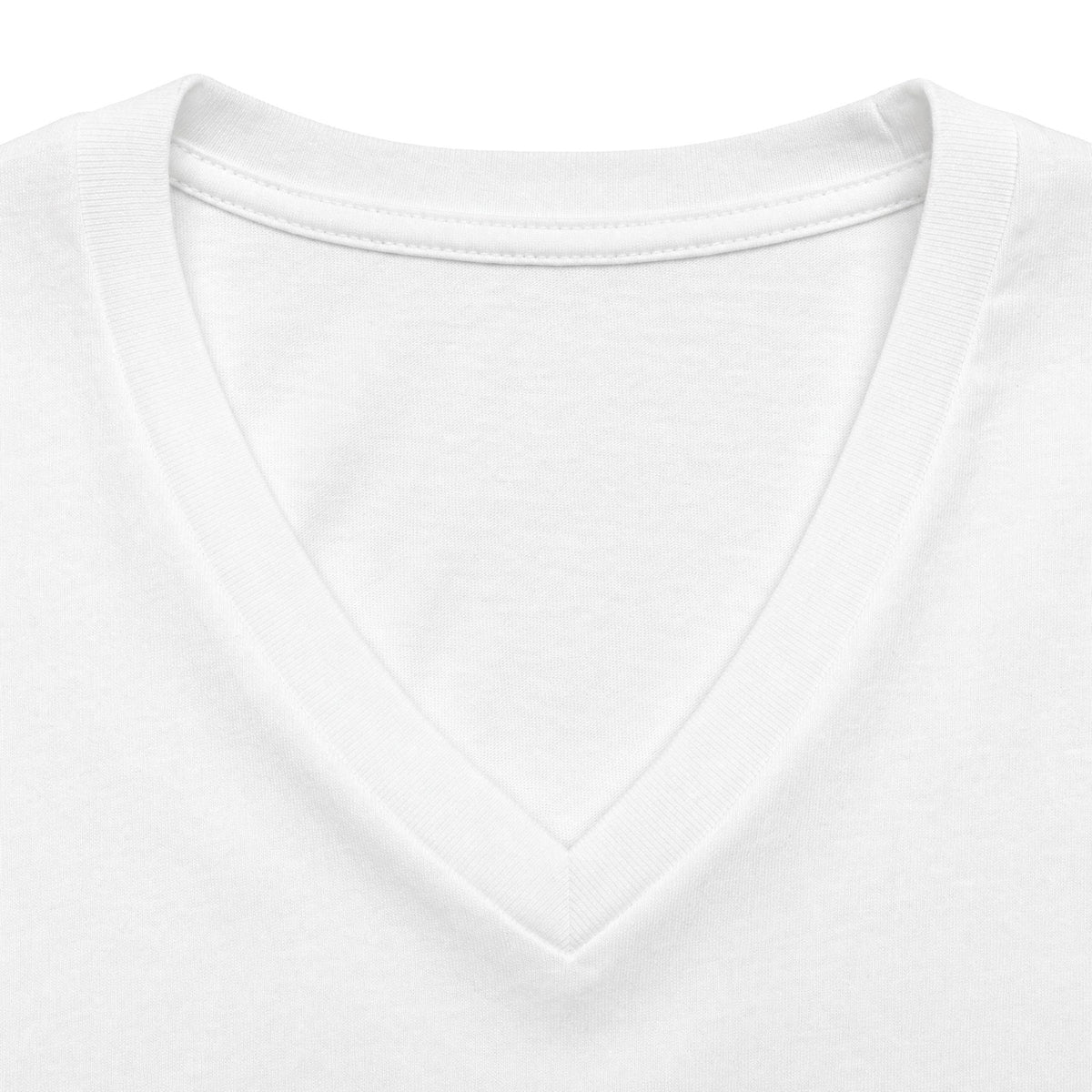 Halloween Sister Graphic V-Neck Tee — Cute Spooky Sisters Pumpkin Bat Design