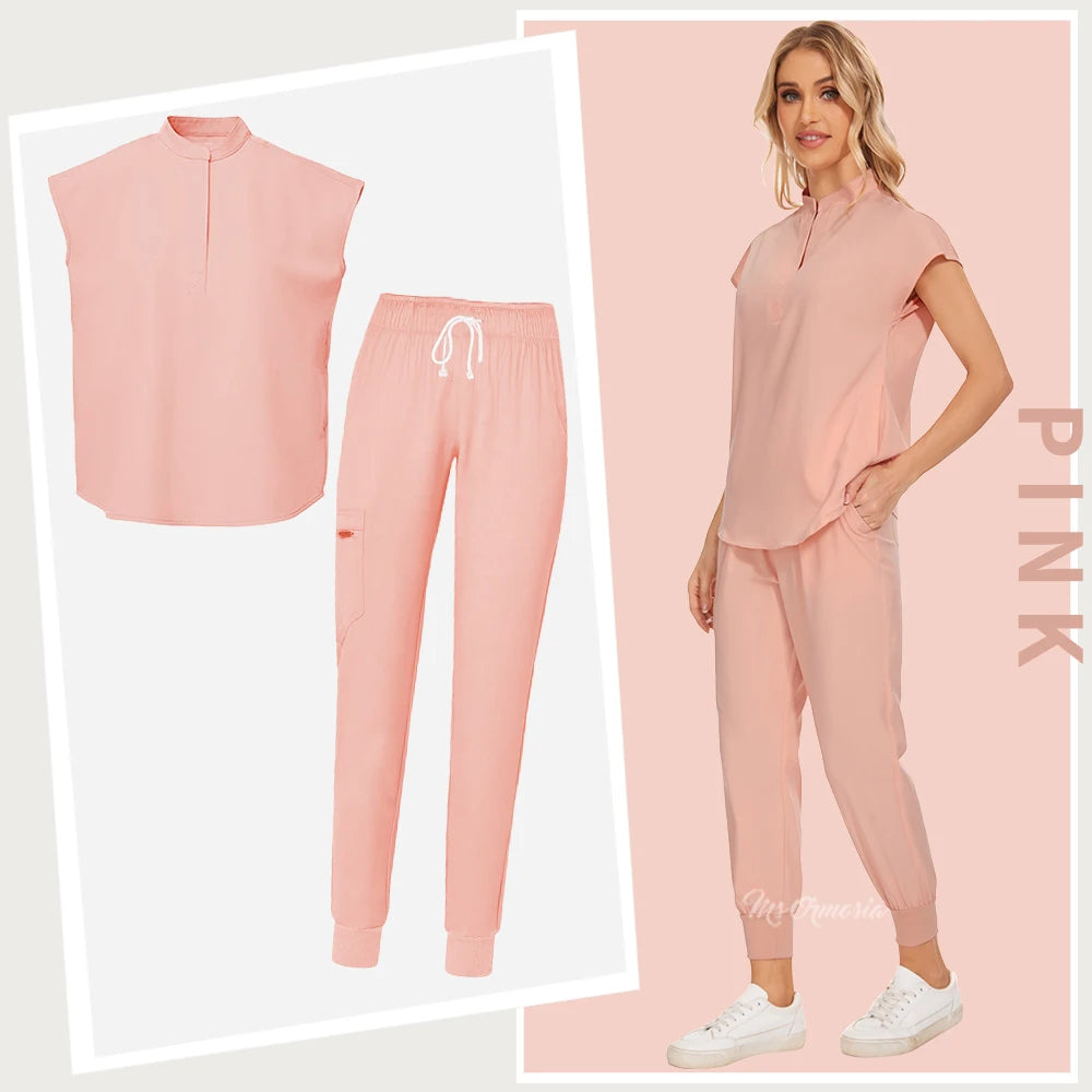 Women's Medical Scrub Set – Nurse & Healthcare Uniform