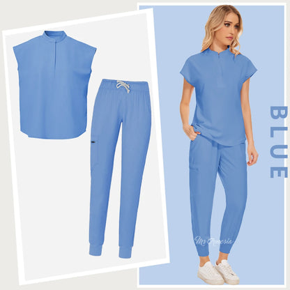 Women's Medical Scrub Set – Nurse & Healthcare Uniform