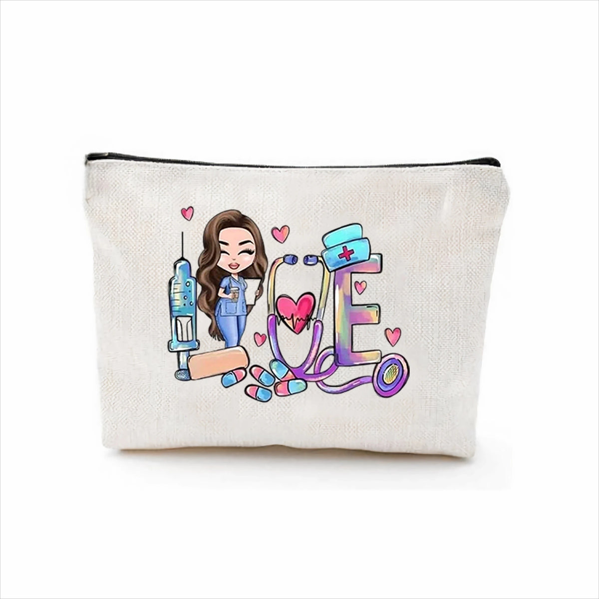 Trousse de maquillage pour infirmière, kit de survie, cadeau pour infirmière, cadeau de remise de diplôme