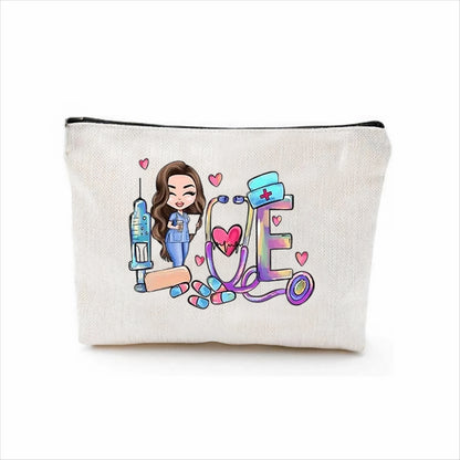 Trousse de maquillage pour infirmière, kit de survie, cadeau pour infirmière, cadeau de remise de diplôme