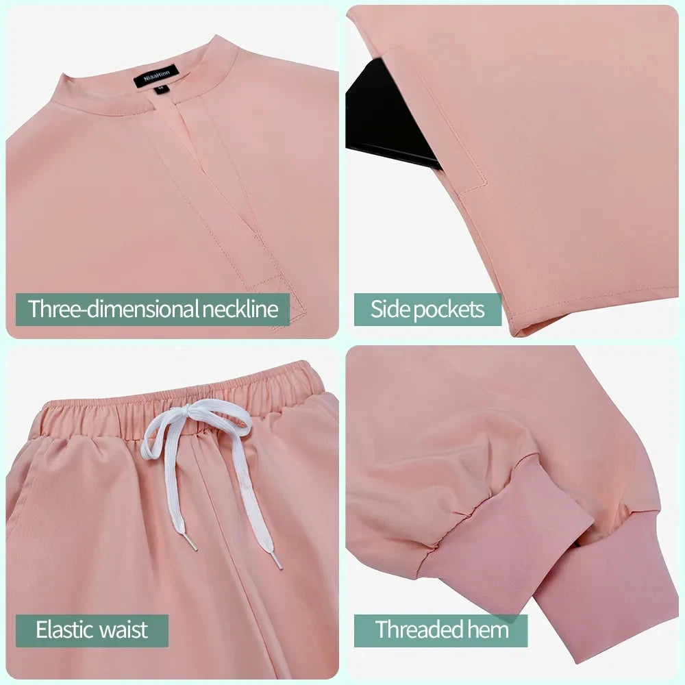 Women's Medical Scrub Set – Nurse & Healthcare Uniform