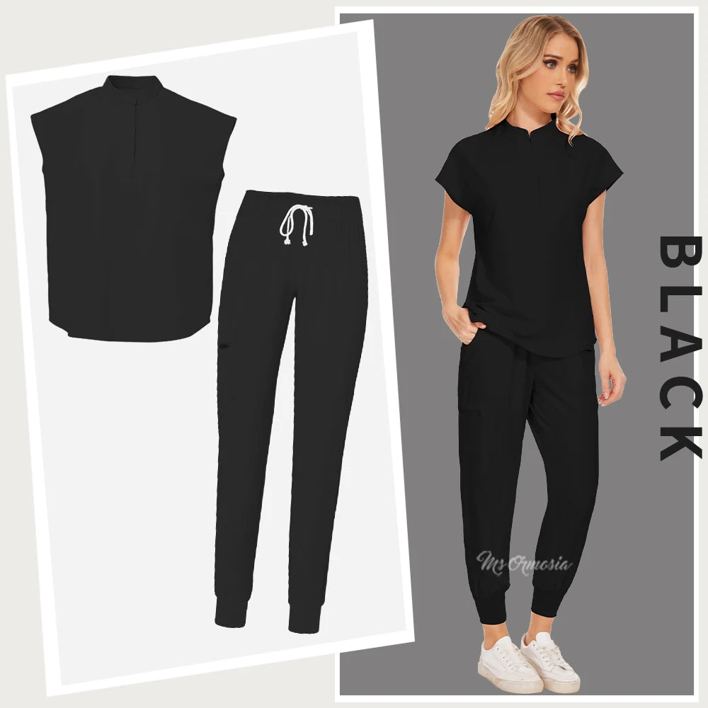 Women's Medical Scrub Set – Nurse & Healthcare Uniform