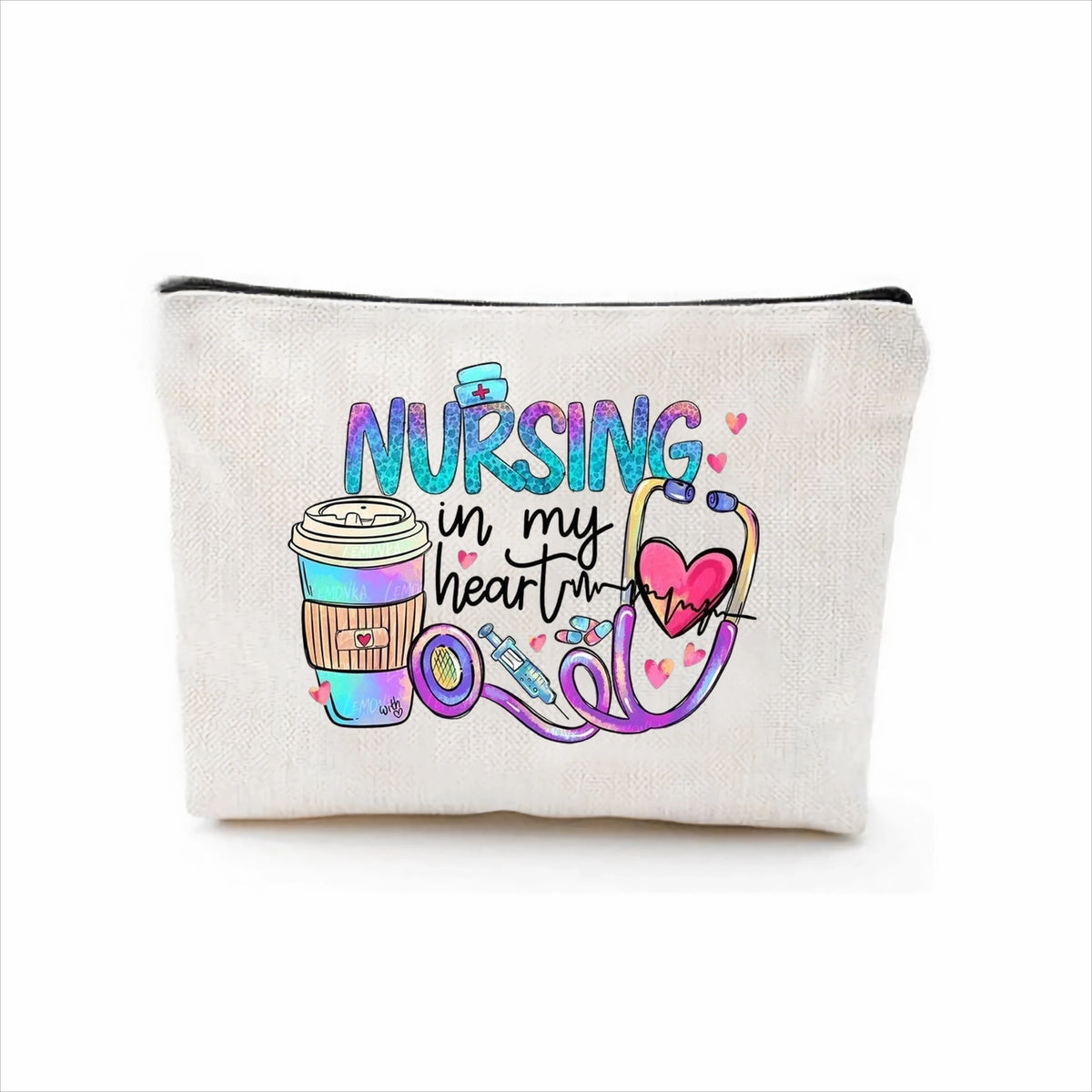 Trousse de maquillage pour infirmière, kit de survie, cadeau pour infirmière, cadeau de remise de diplôme