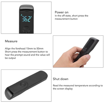 Set of thermometer electronic forehead adult children & oximeter SpO2 finger Finger Pulse Oximeter