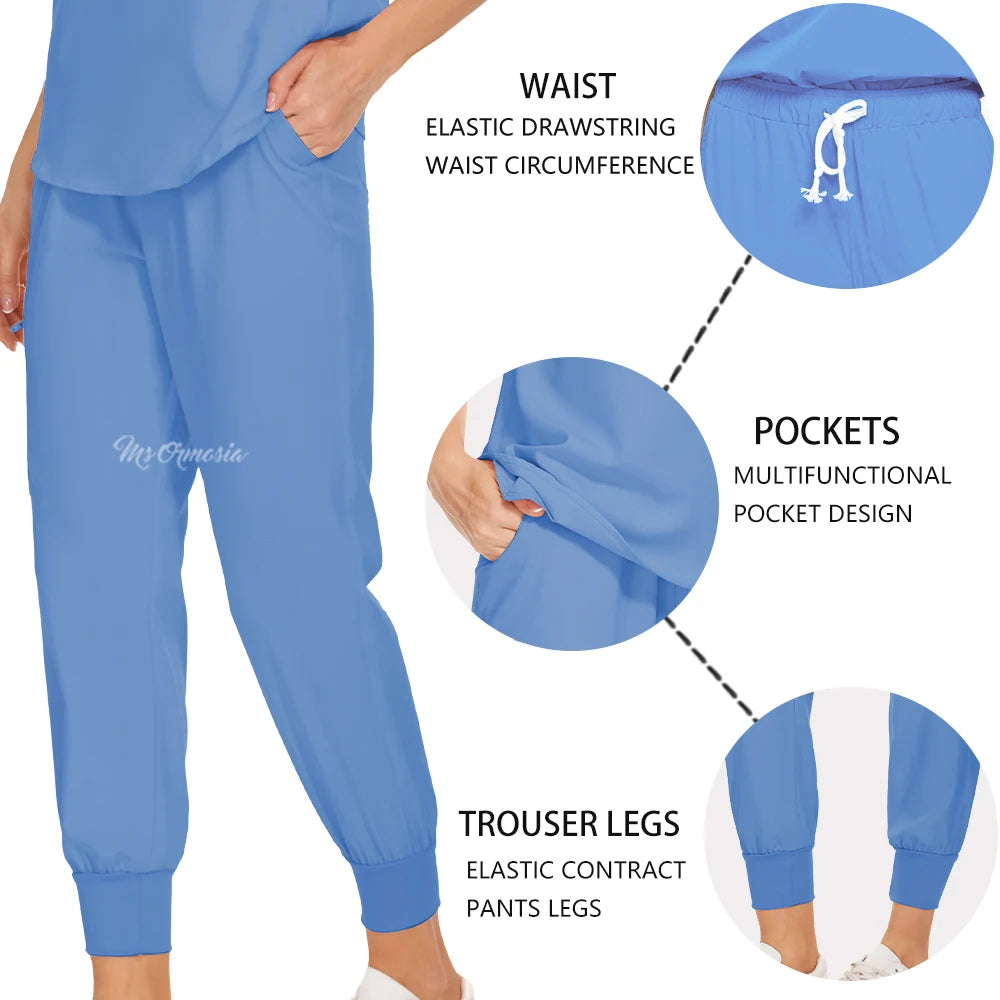 Women's Medical Scrub Set – Nurse & Healthcare Uniform