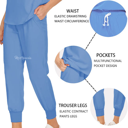 Women's Medical Scrub Set – Nurse & Healthcare Uniform